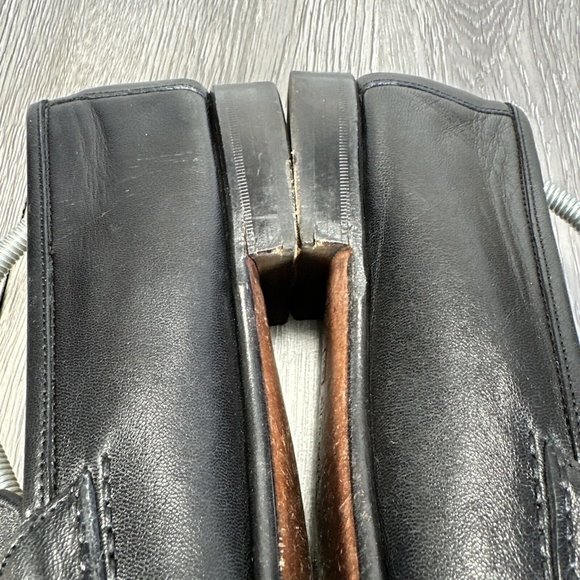 ALLEN EDMONDS URBINO Leather Loafers Shoes Mens SZ 10 D Italy HandCrafted Black - Picture 4 of 12